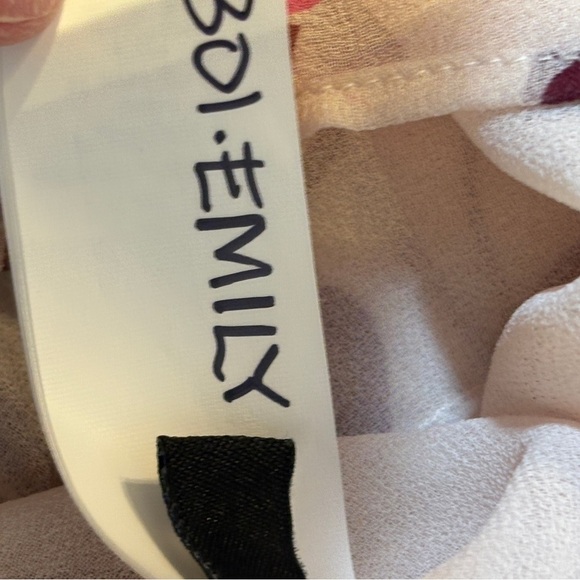 Kate Spade Pink and Brown Ruffled Blouse - Picture 7 of 7